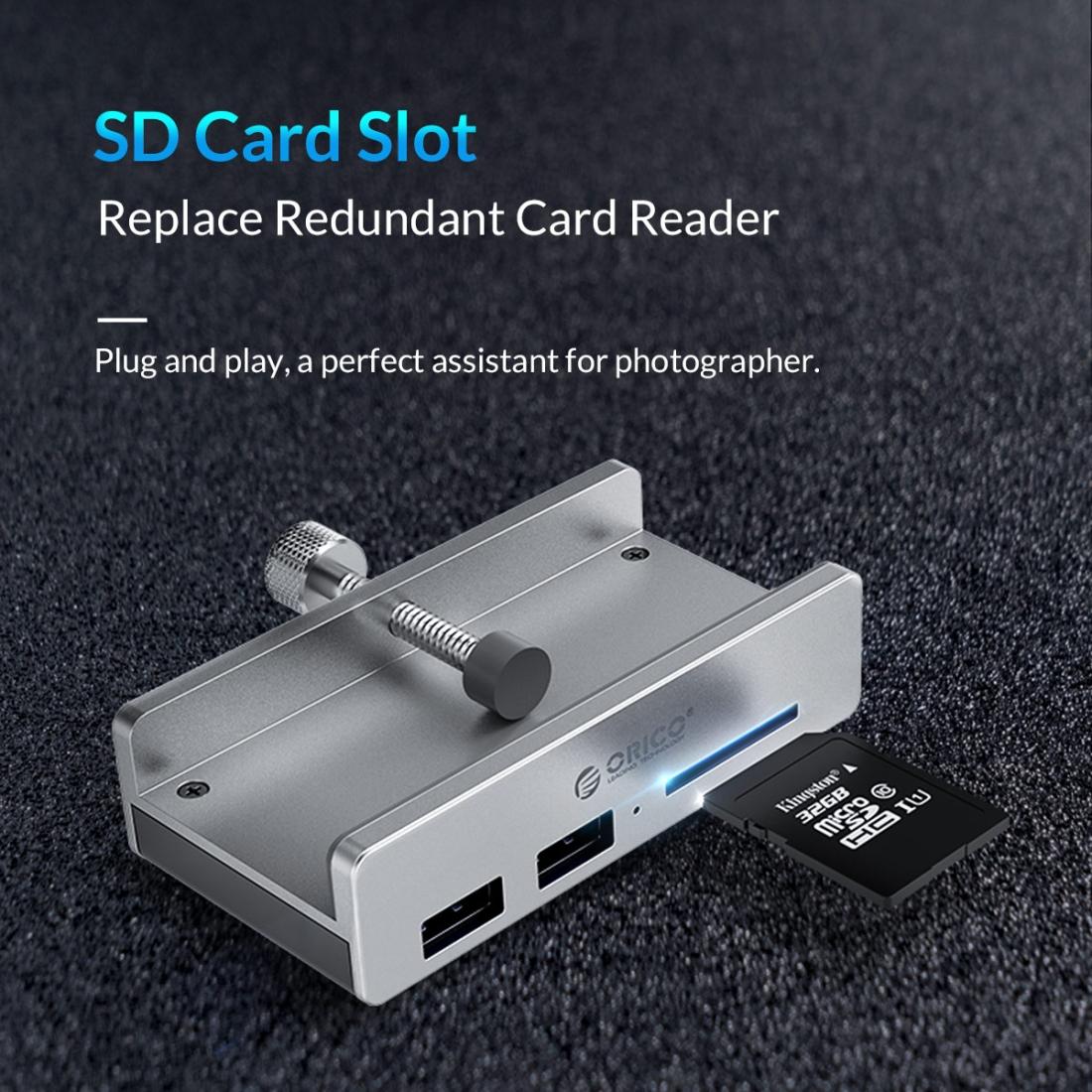 2-Port Usb3.0 Hub With Sd Card Reader 10