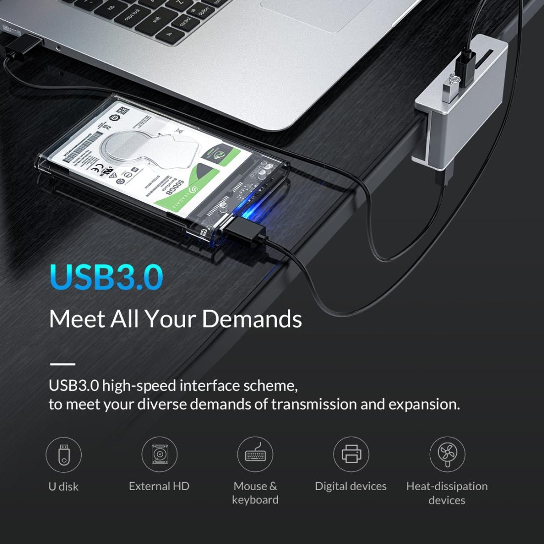 2-Port Usb3.0 Hub With Sd Card Reader 11