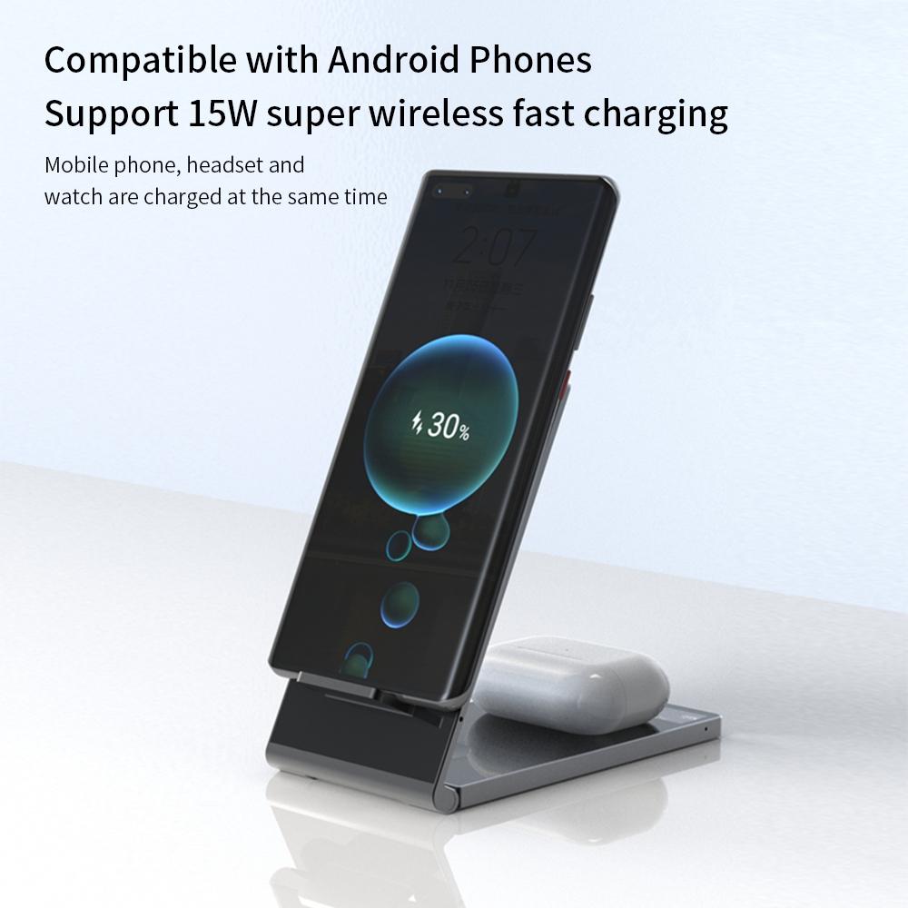 15W Foldable Magnetic Wireless Charger 6