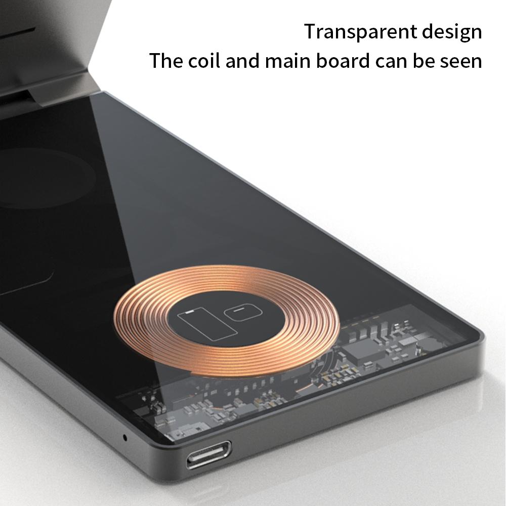 15W Foldable Magnetic Wireless Charger 7