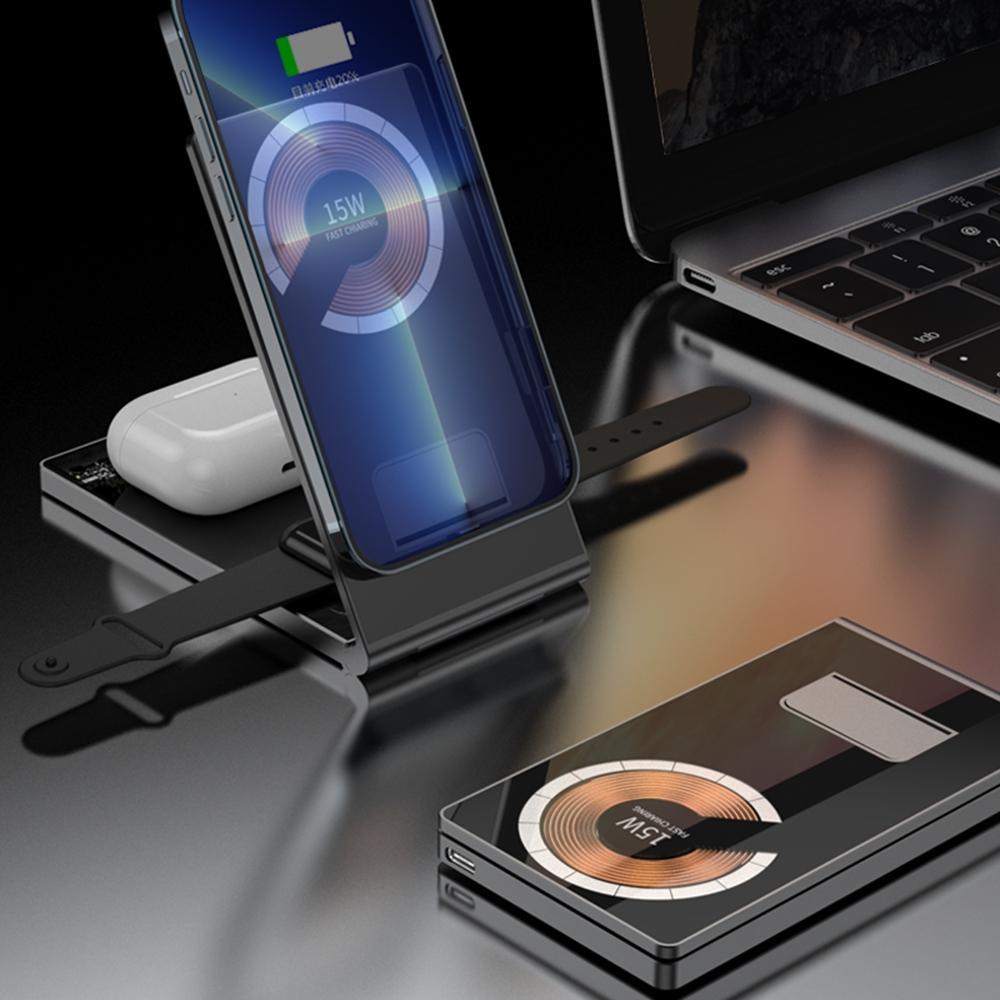 15W Foldable Magnetic Wireless Charger 8