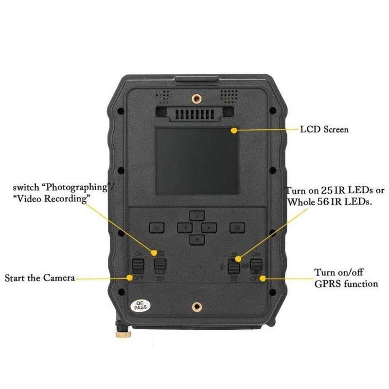 Night Vision Hunting Camera with Wide Angle and Low Battery Alert 6