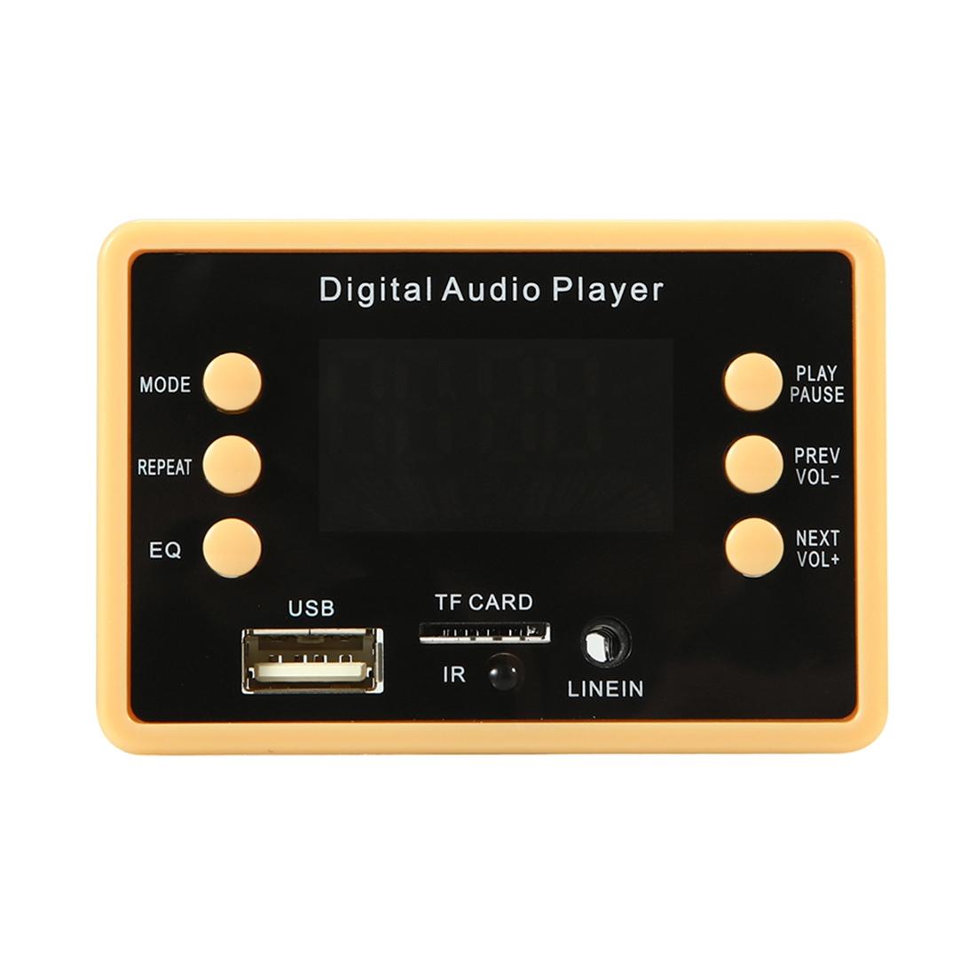 5V Car Audio Mp3 Player With Bluetooth & Remote - Fm Radio Tf Card Usb 3