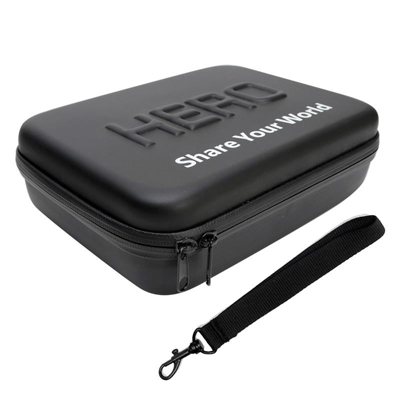 Portable Waterproof Travel Case for Action Cameras - Shockproof Fits Gopro Insta360 Dji - 22x16x7cm 7