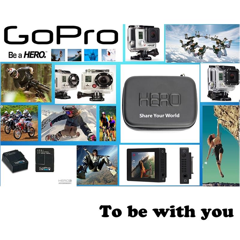 Portable Waterproof Travel Case for Action Cameras - Shockproof Fits Gopro Insta360 Dji - 22x16x7cm 11