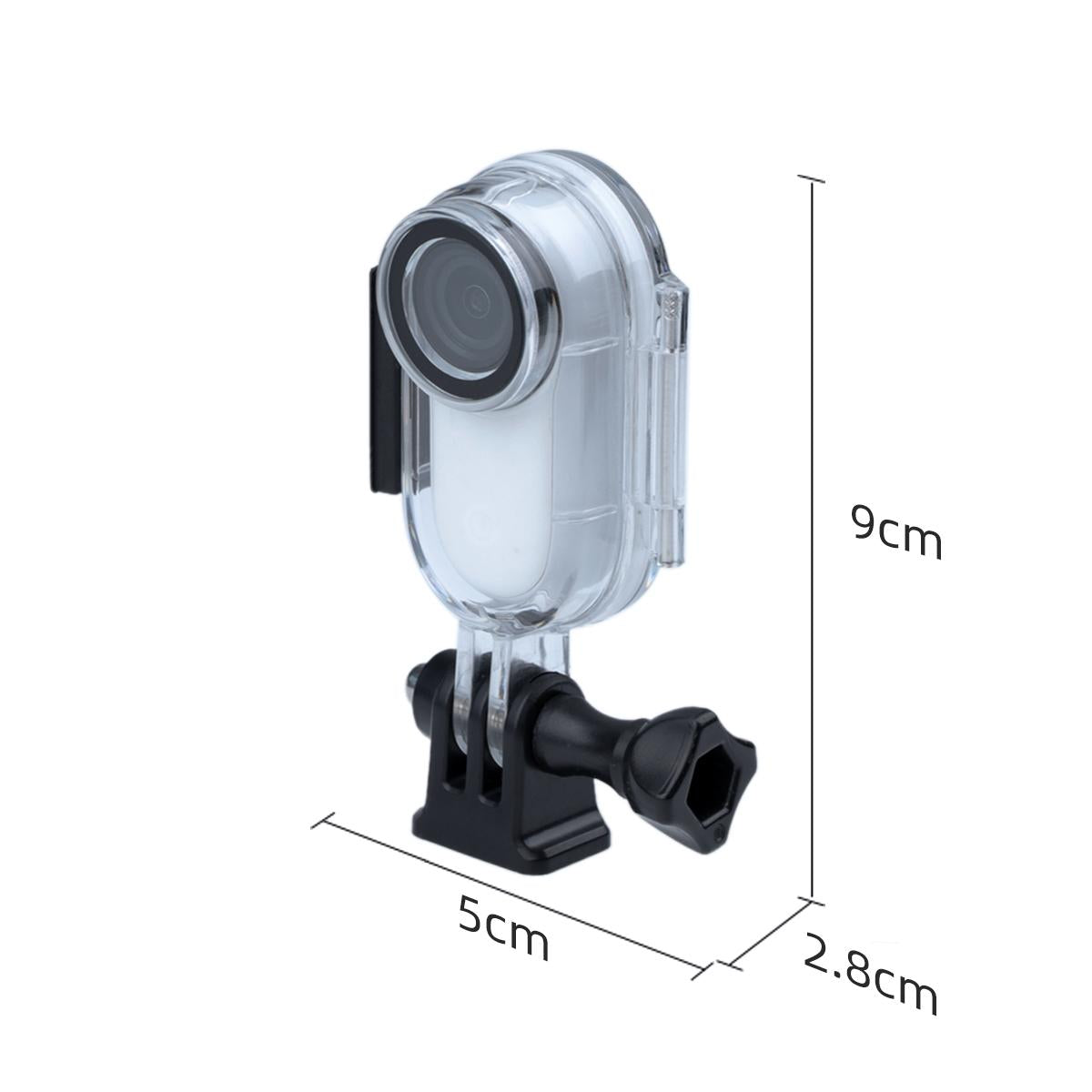Waterproof Housing for Insta360 Go 2 with Base Adapter - 30m Depth 4
