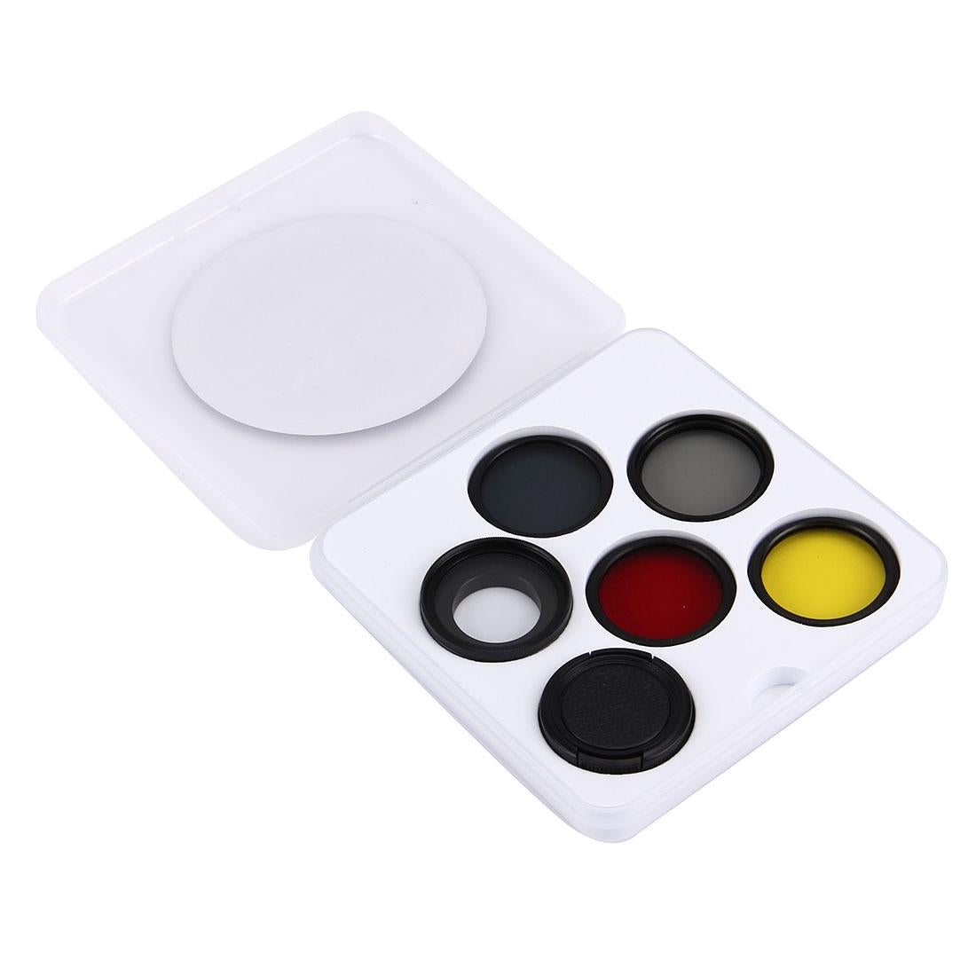 37mm Lens Filter Set for Gopro Hero4 / 3 / 3+ with Cpl Uv Nd4 Fld Filters and Protective Cap 8