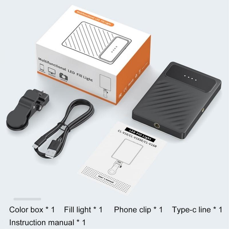 Portable Clip-on Fill Light for Mobile Devices - Three Light Modes 4