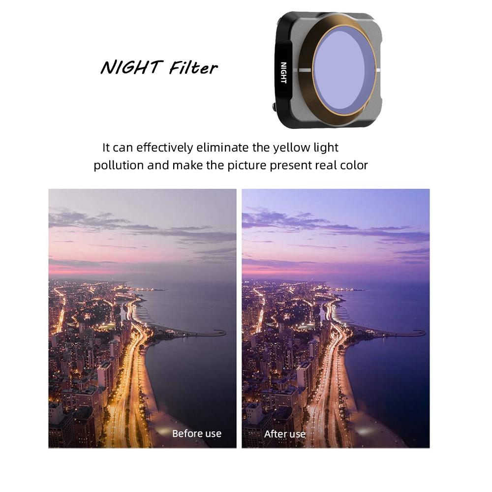 Night Light Pollution Filter for Dji Mavic Air 2 Drone 4