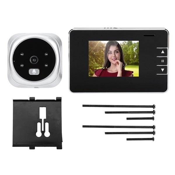 2.8 Screen Digital Peephole Door Bell With 0.3Mp Camera 6