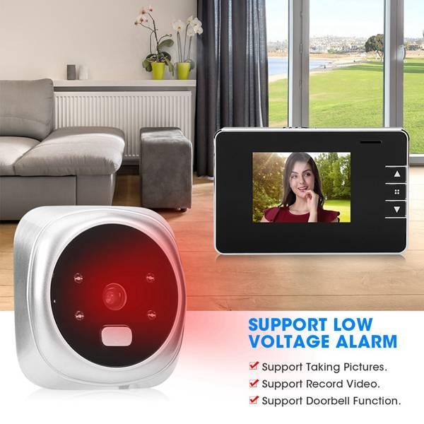 2.8 Screen Digital Peephole Door Bell With 0.3Mp Camera 9