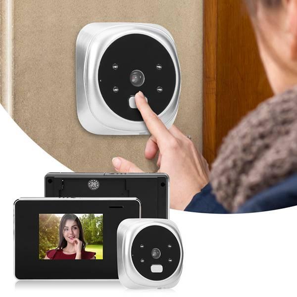 2.8 Screen Digital Peephole Door Bell With 0.3Mp Camera 11