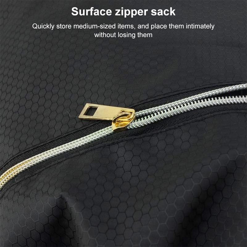 Waterproof Outdoor Football Grid Texture Oxford Backpack 45X35Cm 5