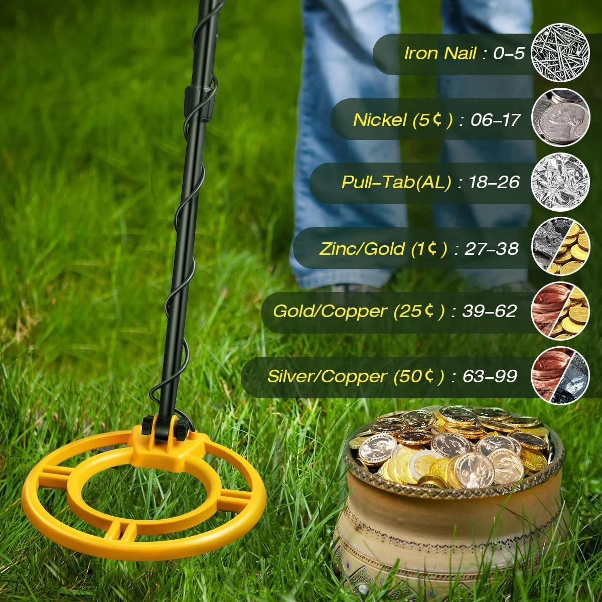 Underground Lcd Metal Detector for Outdoor 11