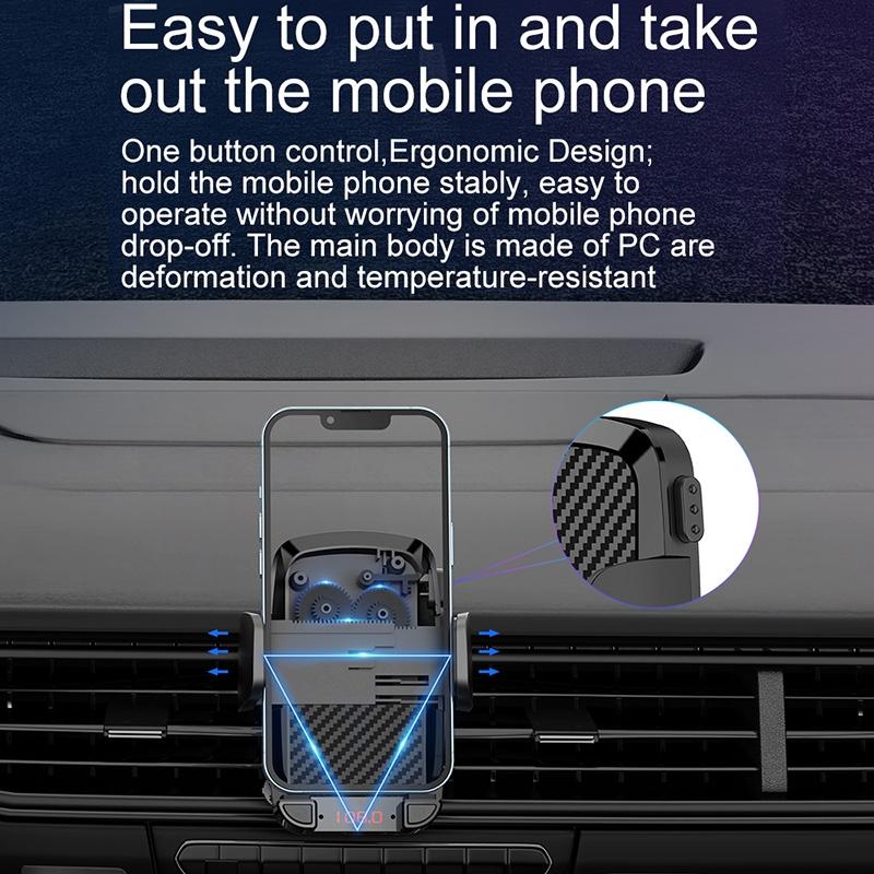 Bluetooth 5.0 Car Mp3 Player Fm Transmitter & Phone Holder 9