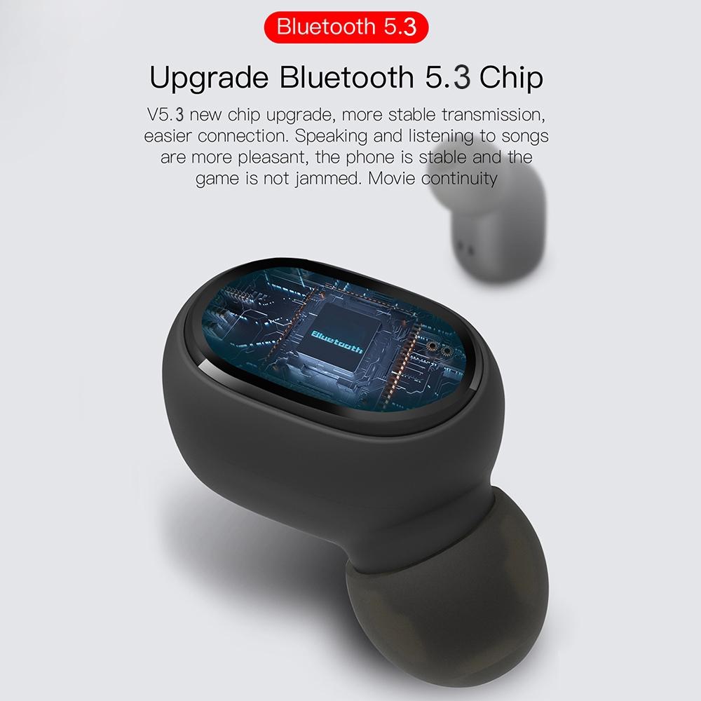 Led Display Waterproof Tws Bluetooth Earbuds 5