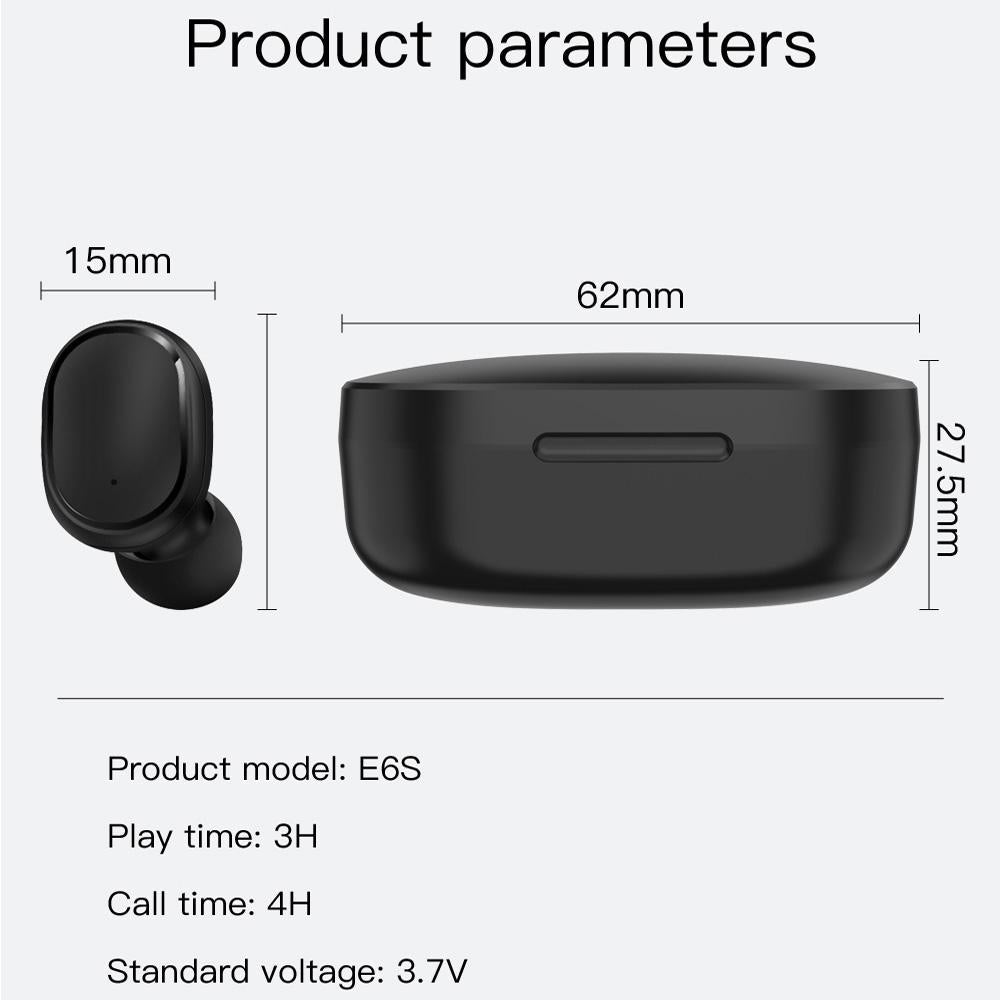 Led Display Waterproof Tws Bluetooth Earbuds 6