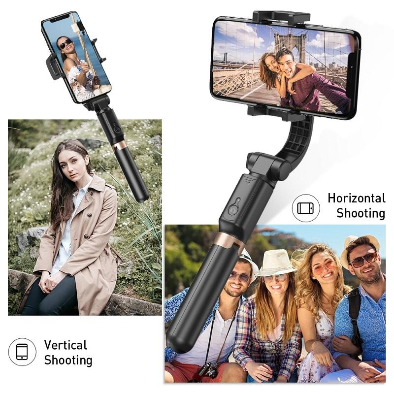 Multifunctional Mobile Phone Gimbal Stabilizer with Live Video and Selfie Stick 8