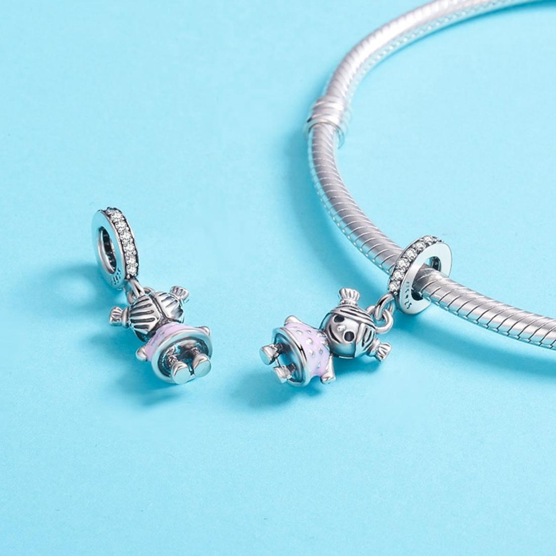 925 Sterling Silver Bead Bracelet / Necklace Accessory 7