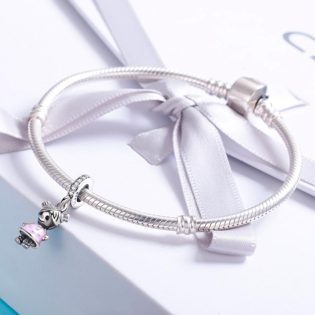 925 Sterling Silver Bead Bracelet / Necklace Accessory 8