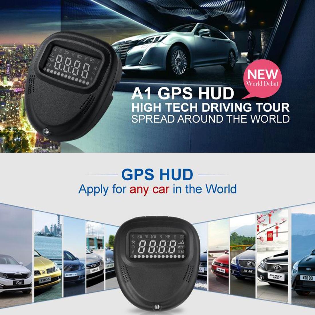 2.0 Inch Car Gps Hud Head Up Display Speed Altitude & Alarm Auto Sleep Satellite Signal 13