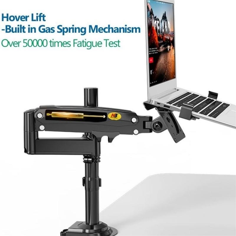 Full Motion Gas Spring Arm for 10-17 Inch Desktop / Laptop 6