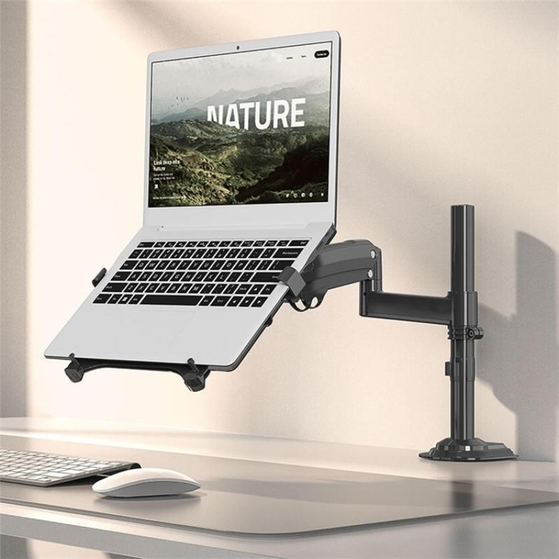 Full Motion Gas Spring Arm for 10-17 Inch Desktop / Laptop 9