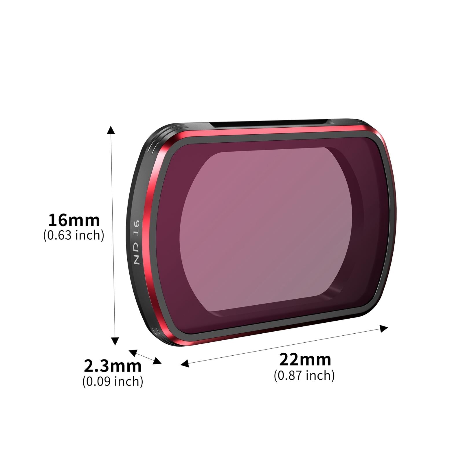 Complete Lens Filter Set for Dji Pocket 3 - Nd16 Nd32 Nd64 Nd256 5