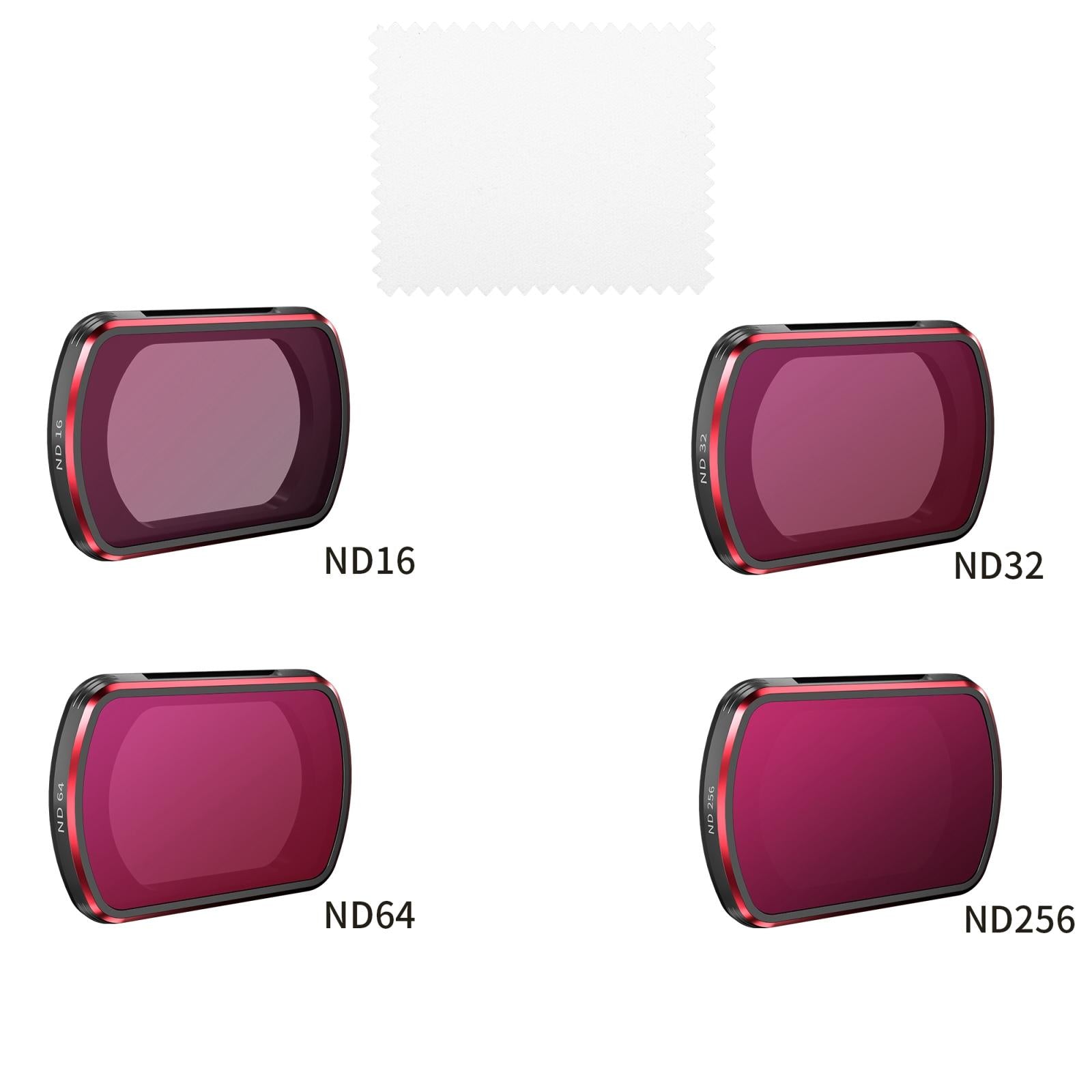 Complete Lens Filter Set for Dji Pocket 3 - Nd16 Nd32 Nd64 Nd256 6