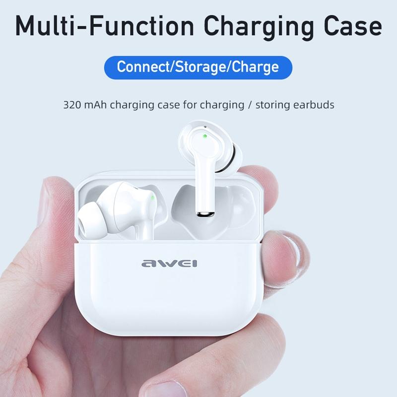 Waterproof Tws Headset with Anc & Charging Case - Ta1 Bluetooth V5.0 6