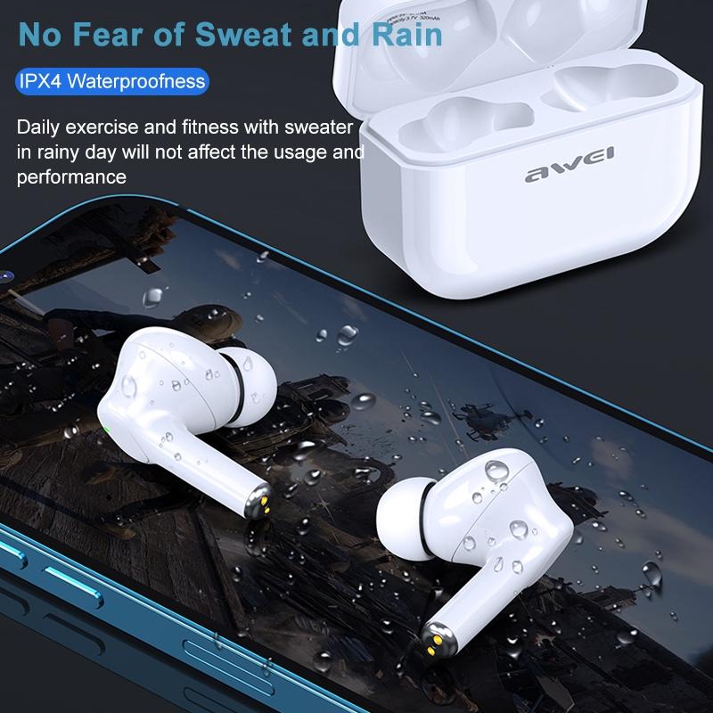 Waterproof Tws Headset with Anc & Charging Case - Ta1 Bluetooth V5.0 10