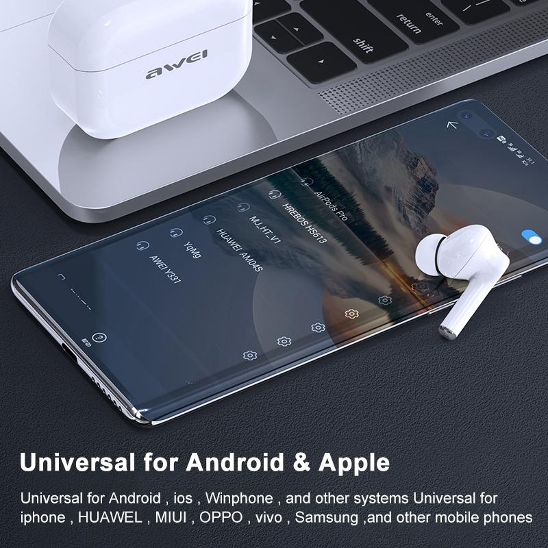 Waterproof Tws Headset with Anc & Charging Case - Ta1 Bluetooth V5.0 11