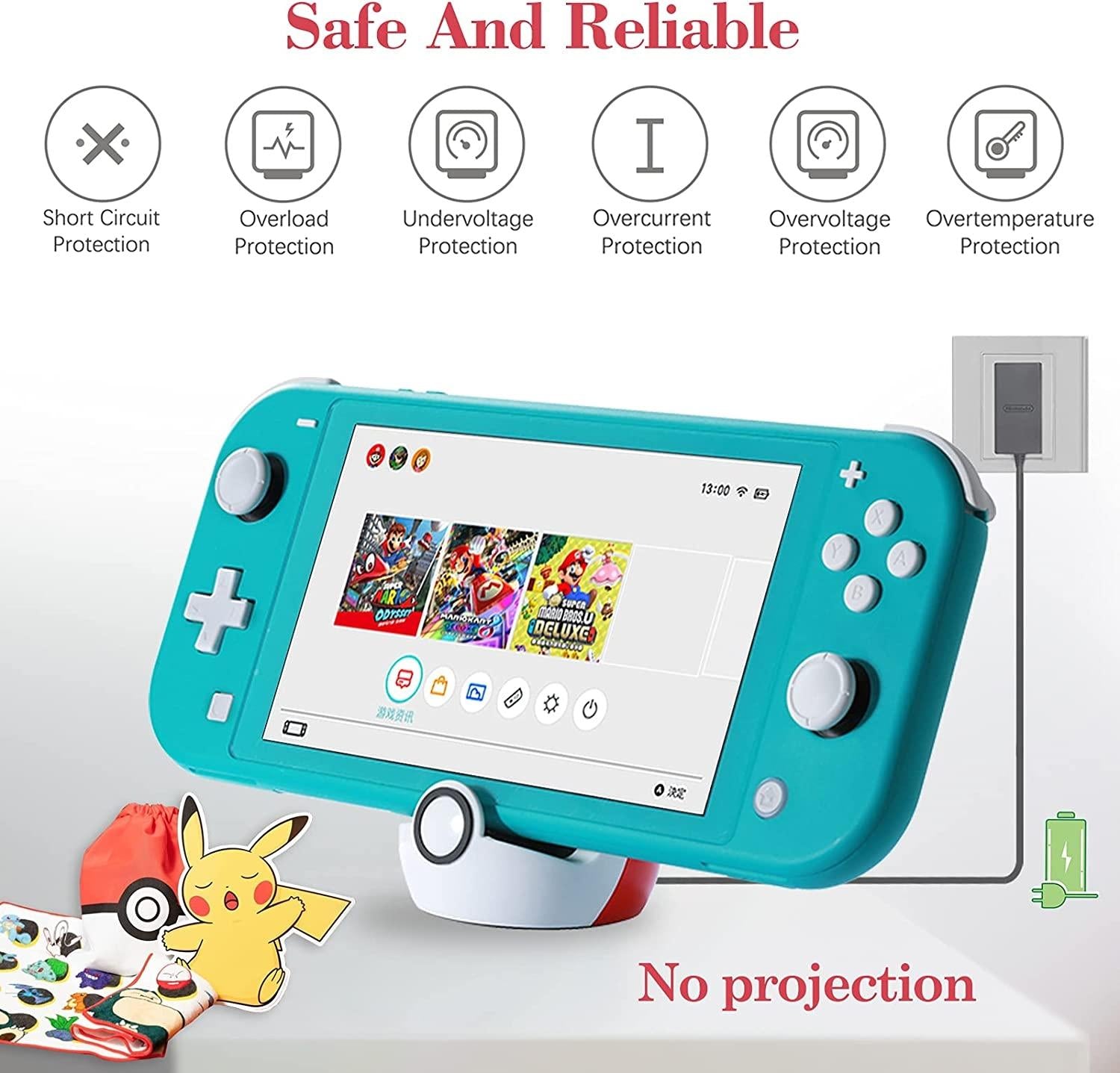 Portable Charging Dock for Nintendo Switch / Lite 7