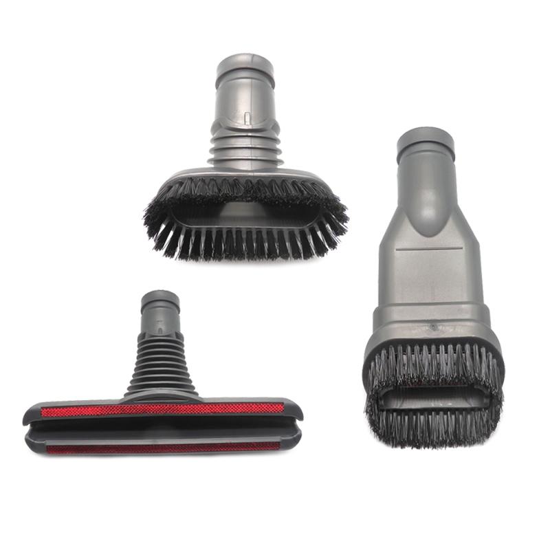 3-in-1 Round Stiff and Bed Brush for Dyson Vacuum 3