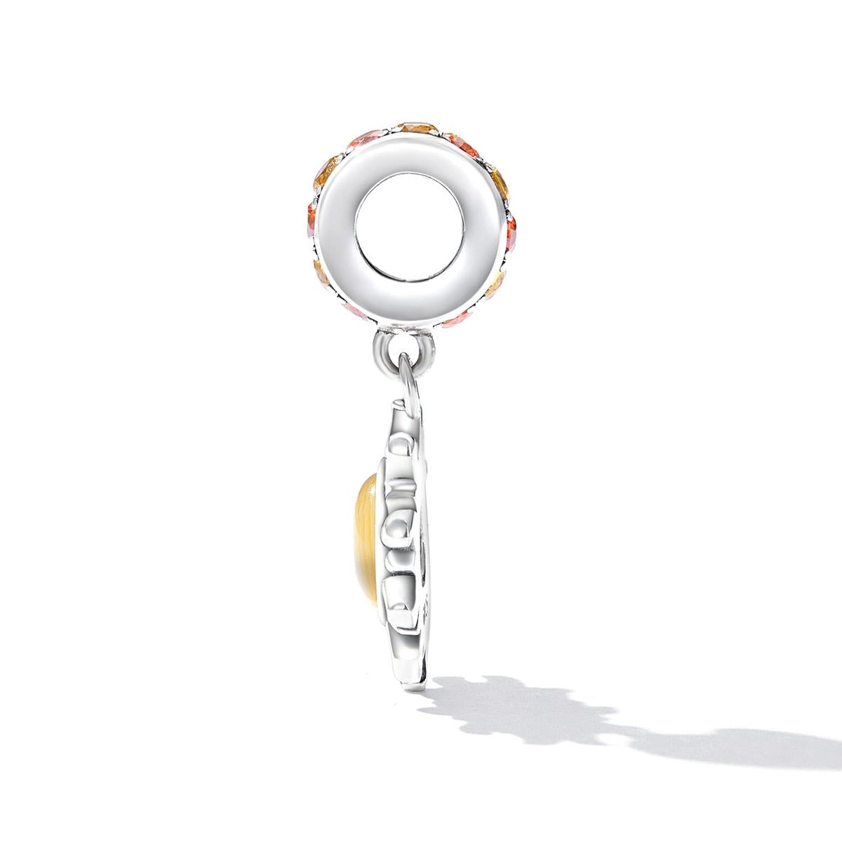 925 Sterling Silver Sun Pendant For Diy Bracelets & Necklaces 4