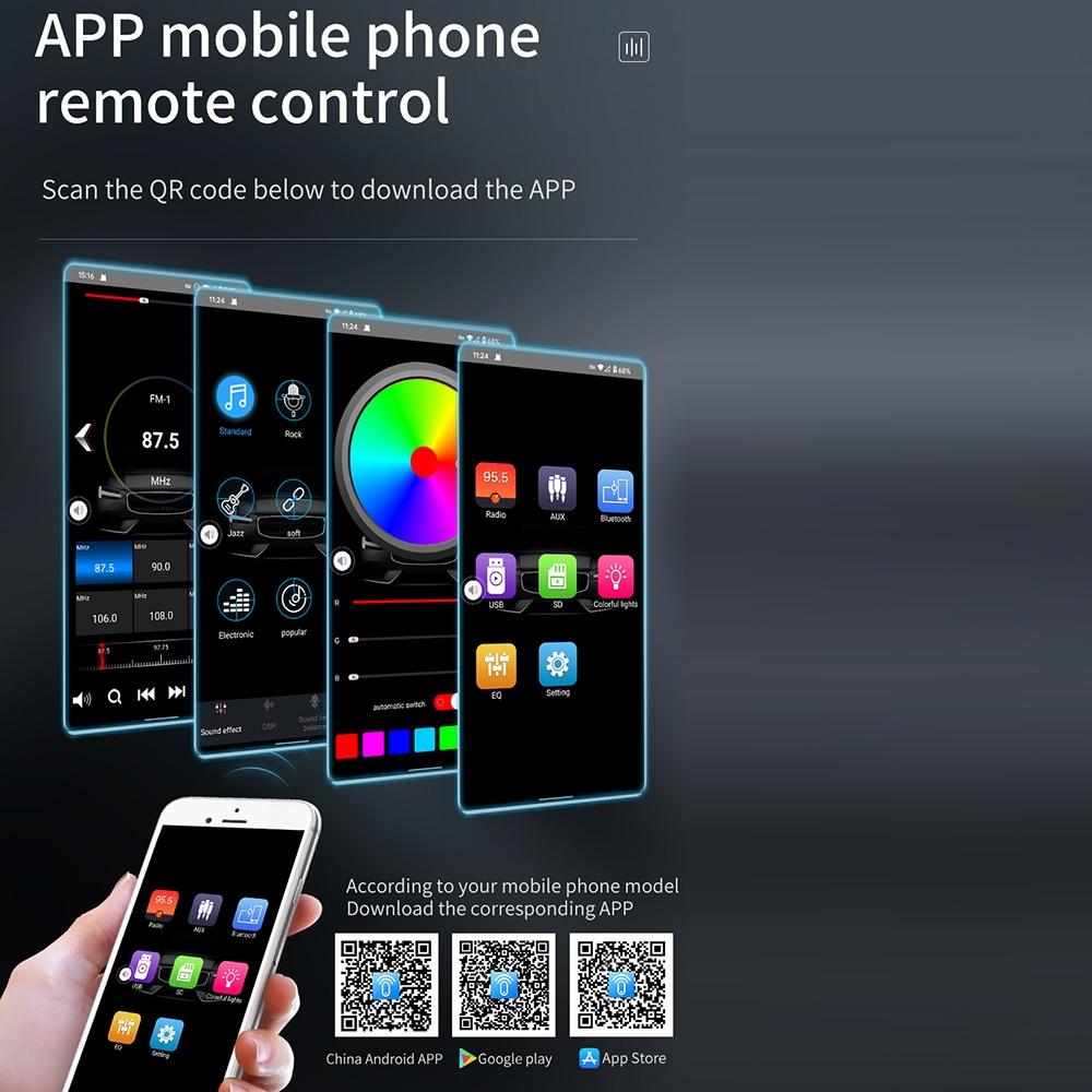 Bluetooth Car Mp3 Player - Fm Radio Tf Card Mobile Phone Interconnection - M11 7