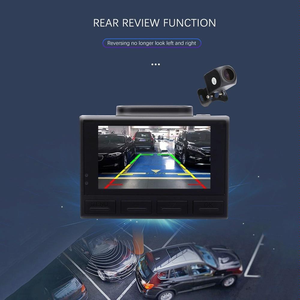 Hd Dual Recording Car Driving Recorder with Wifi & Gps Function - M200 5