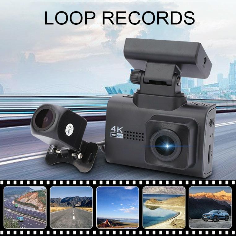 Hd Dual Recording Car Driving Recorder with Wifi & Gps Function - M200 7