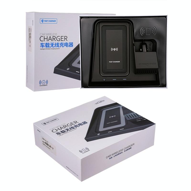 10w Wireless Charger for Honda Avancier / Urv 2017-2020 Qi Standard Quick Charging 9
