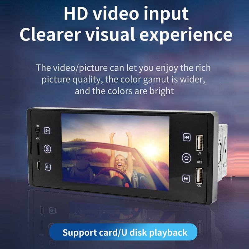 5 Inch Hd Touch Car Mp5 Inch Player W / Bluetooth Dual Usb Reversing Video Radio 9