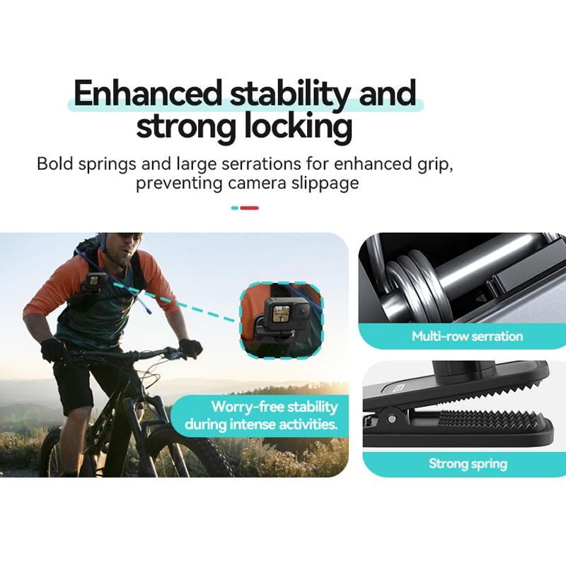 Universal Magnetic Backpack Mounting Bracket - Quick Release 7