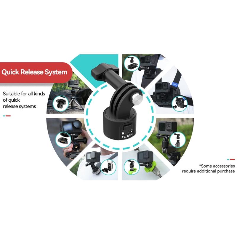 Universal Magnetic Backpack Mounting Bracket - Quick Release 8