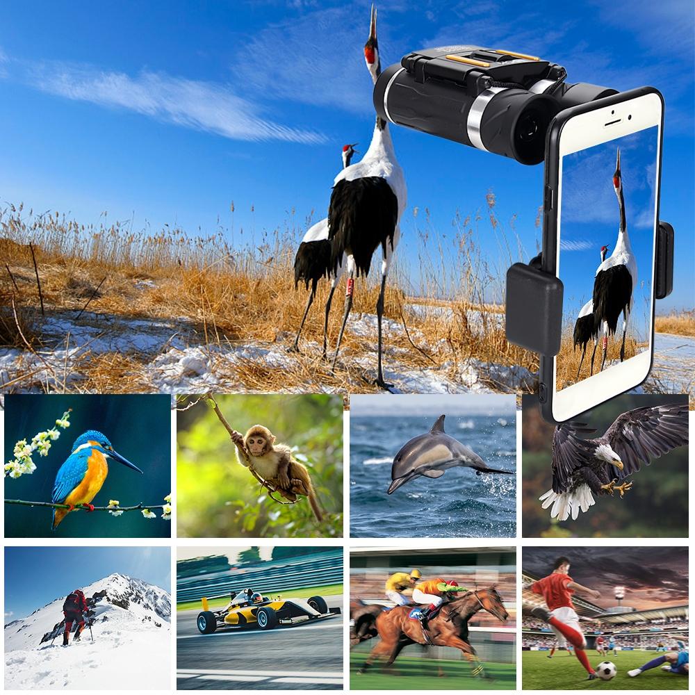 Outdoor Night Vision Telescope with Holder - 200x22 7