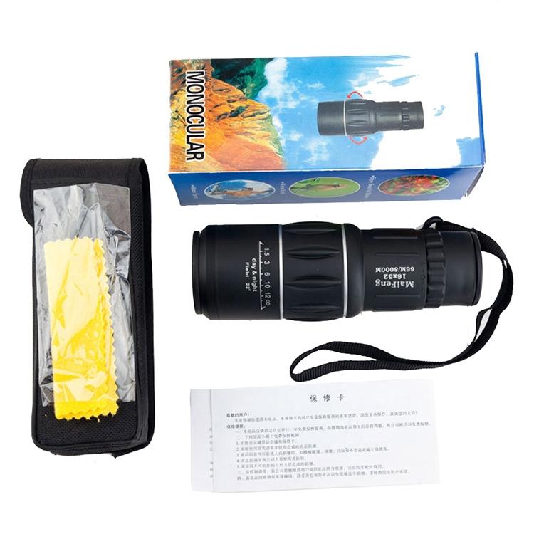 52Mm Monocular Telescope For Hunting And Low Light Night Vision 5