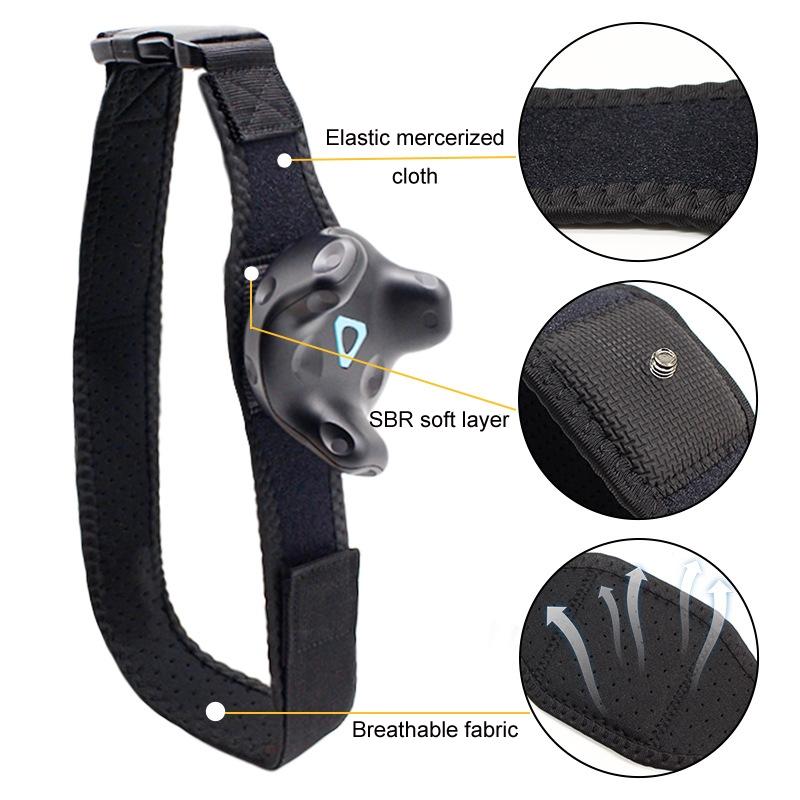Vive Game Tracker Strap Set - 2 Wristbands 1 Belt 5