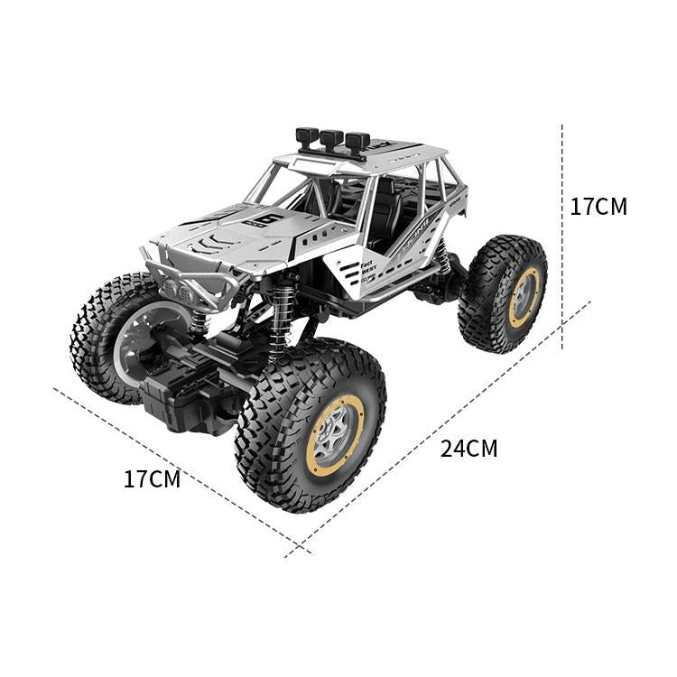 Large Alloy Off-road Rc Car for Kids - Black 4