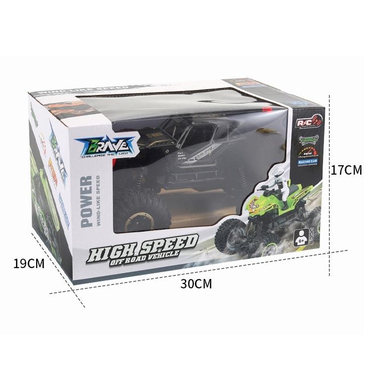 Large Alloy Off-road Rc Car for Kids - Black 5