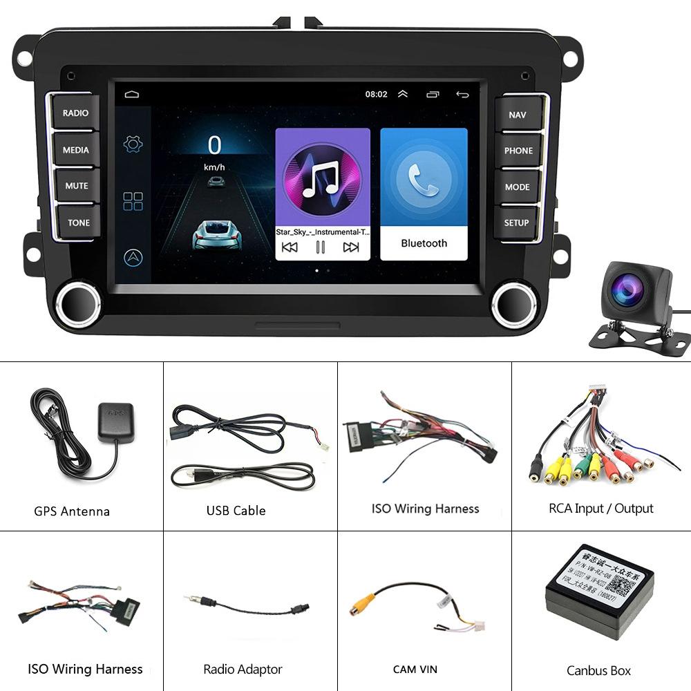 7 Inch Android Car Navigation Player + Wireless Carplay + Ahd Camera 3