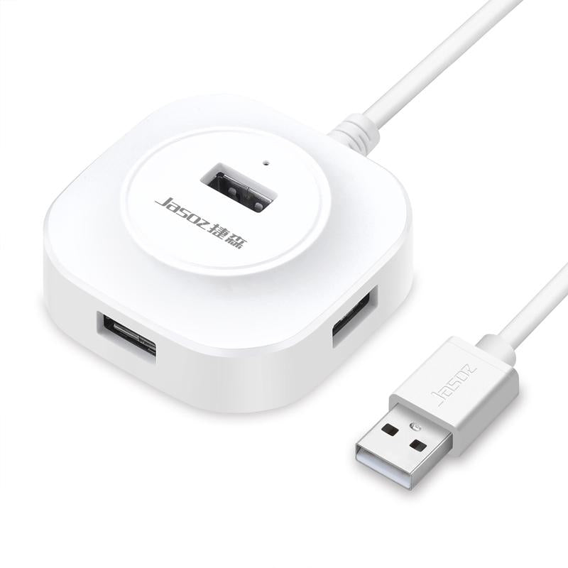 High-Speed 4-Port Usb2.0 Docking Hub White 0.5M