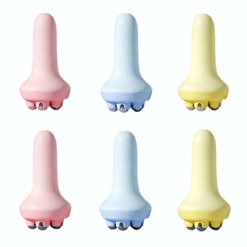 Blue Abdominal Roller Massager For Inner Leg Muscle Relaxation 3